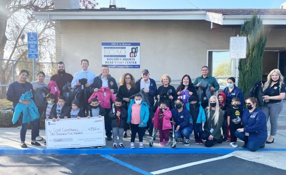 Assembly's Rudy Salas in Kings County, hosts coat drive for local students Kings County's local assemblyman, Rudy Salas, hosted a coat drive for local students.